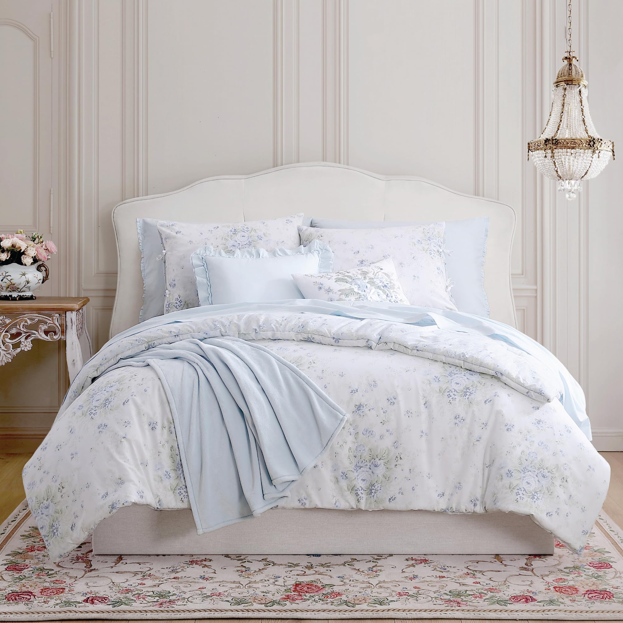 Amazon.com: Shabby Chic® - Twin Comforter Set, Reversible